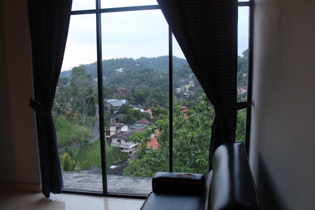 Ausblick vom Kandy View Hotel Sri Lanka